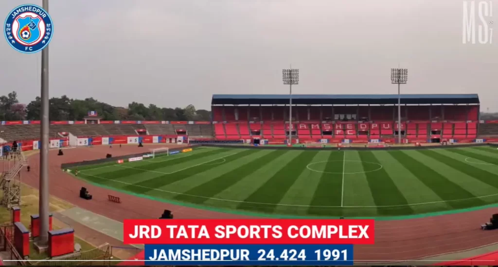 ISL Stadium Jamshedpur - Inside looks of JRD Tata Sports Complex in Jamshedpur