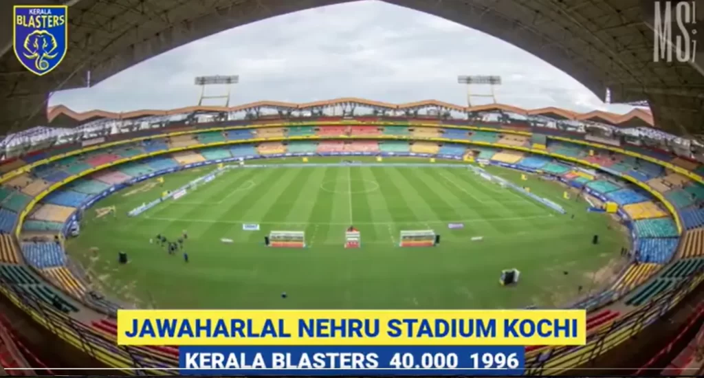 ISL Stadium Kochi -Inside looks of Jawaharlal Nehru Stadium Kochi in Kochi